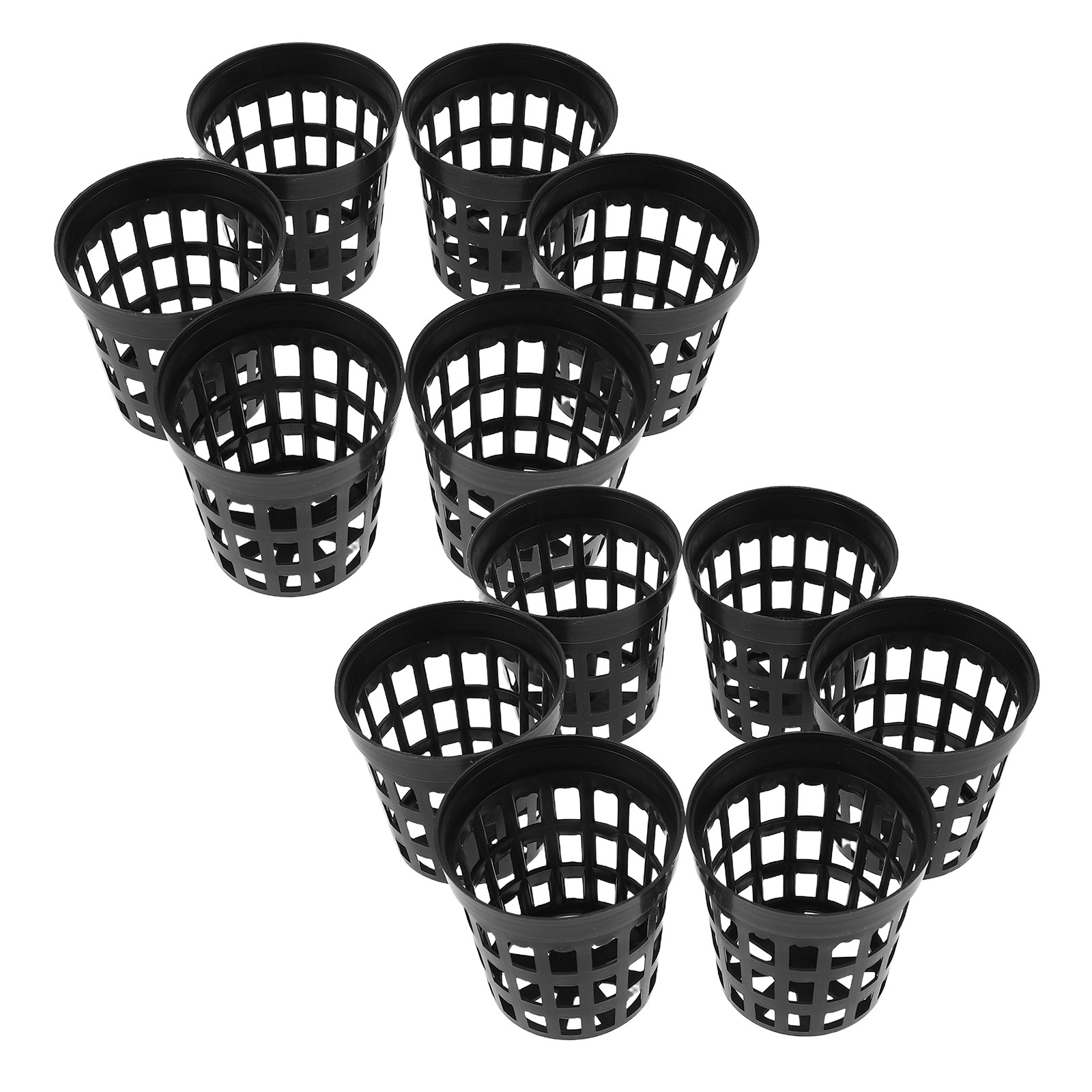 Aquarium Planted Tank Soil - 40Pcs Aquarium Plant Pot Slotted Mesh