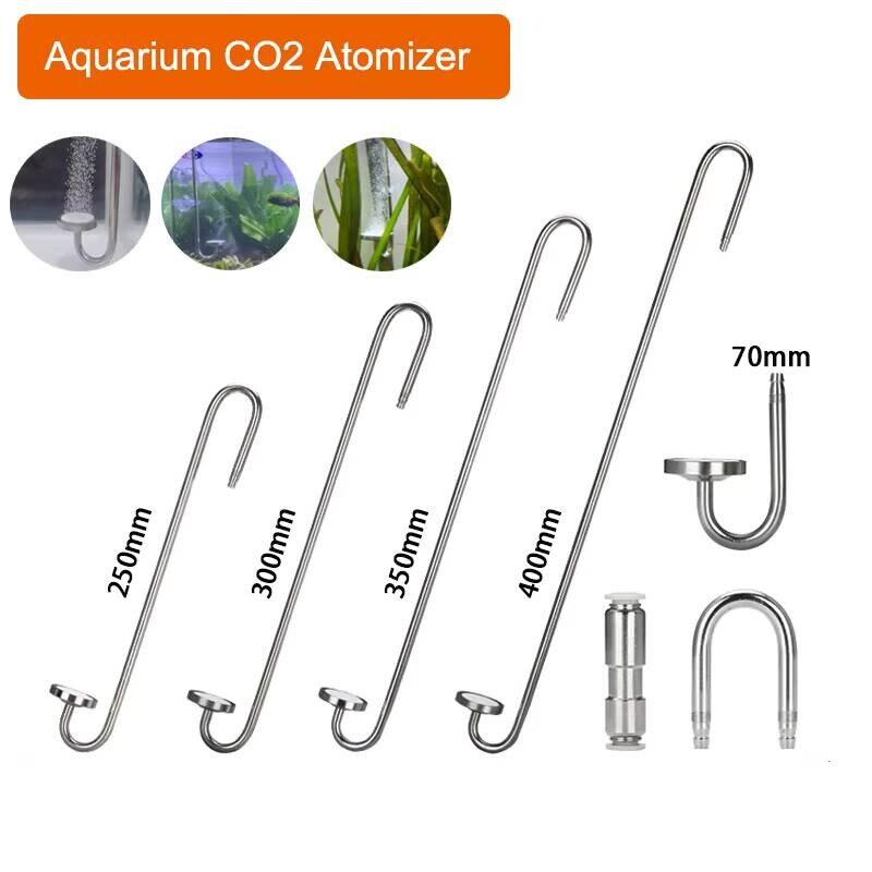 Aquarium Plant Growth - CO2 Nebulizer CO2 Diffuser Aquarium Stainless