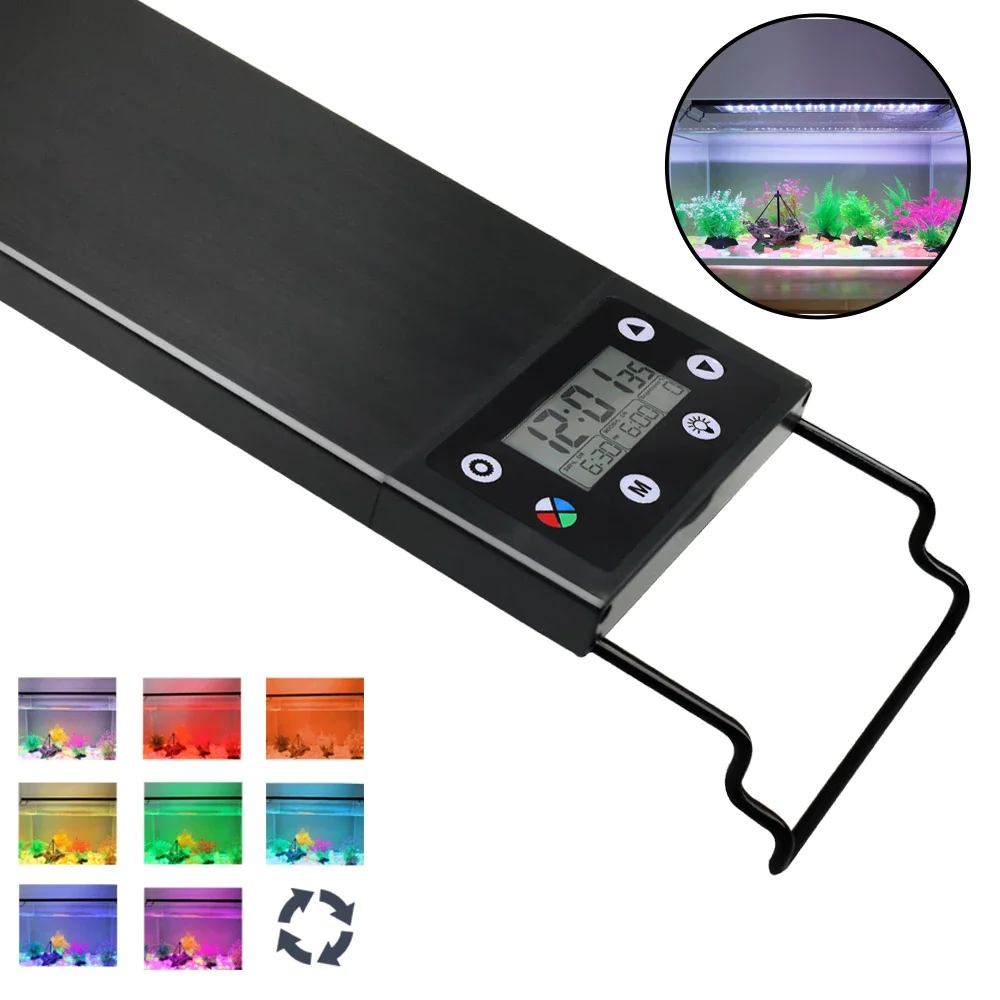 Aquarium Plant Growth - IP68 Waterproof Aquarium LED Light, Full