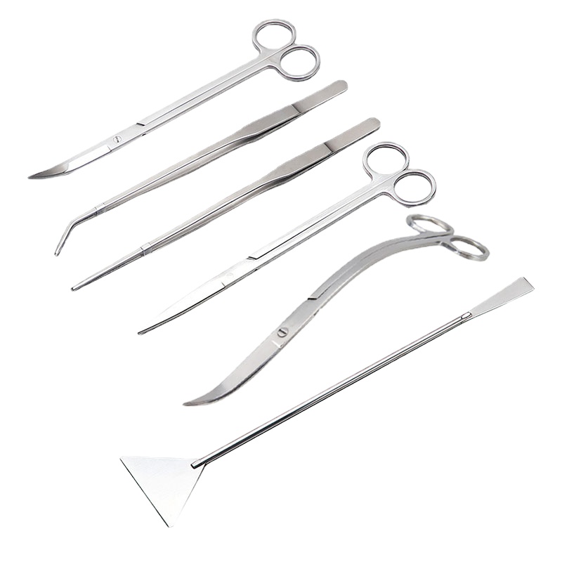 Aquarium Plant Holder - Aquarium Scissor Tools Fish Tank Tweezer