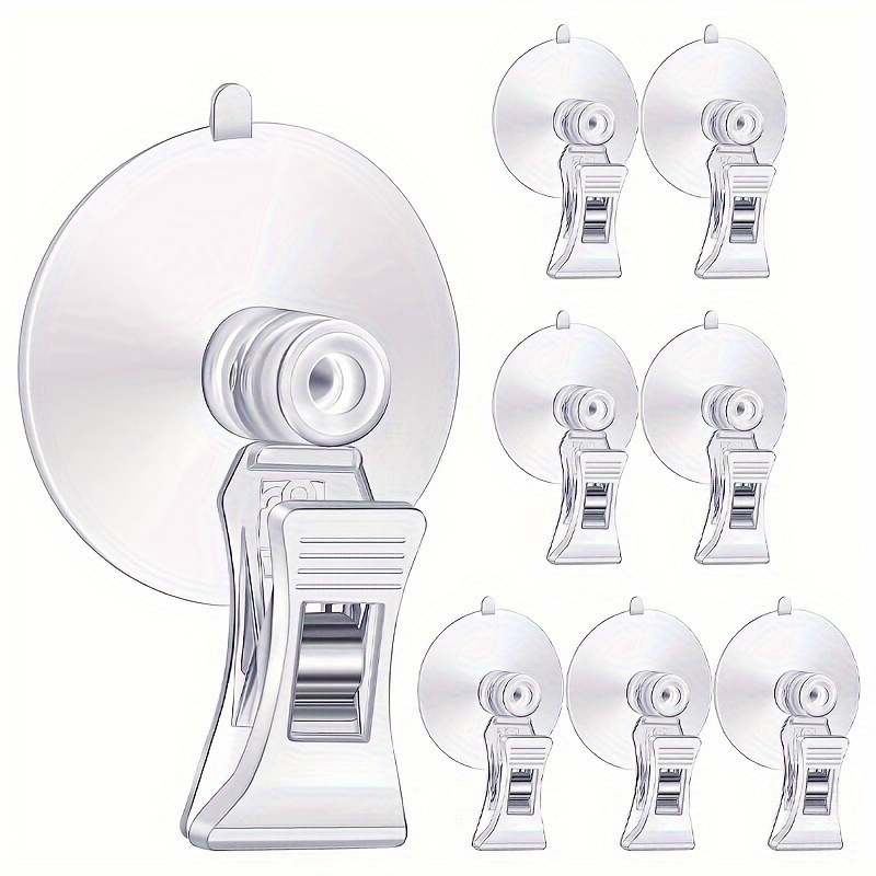 Aquarium Plant Holder - 8pcs Fish Seaweed Clip Plant Suction