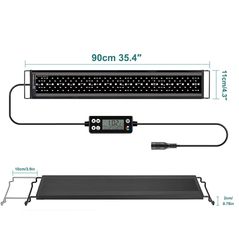 Aquarium For Planted Tank - SIROKA SRK-YFT 90 cm Full Spectrum