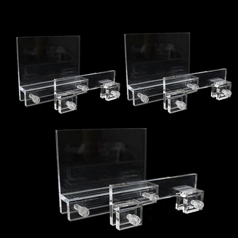 Aquarium Plant Holder - Clear Acrylic Aquarium LED Light Holder