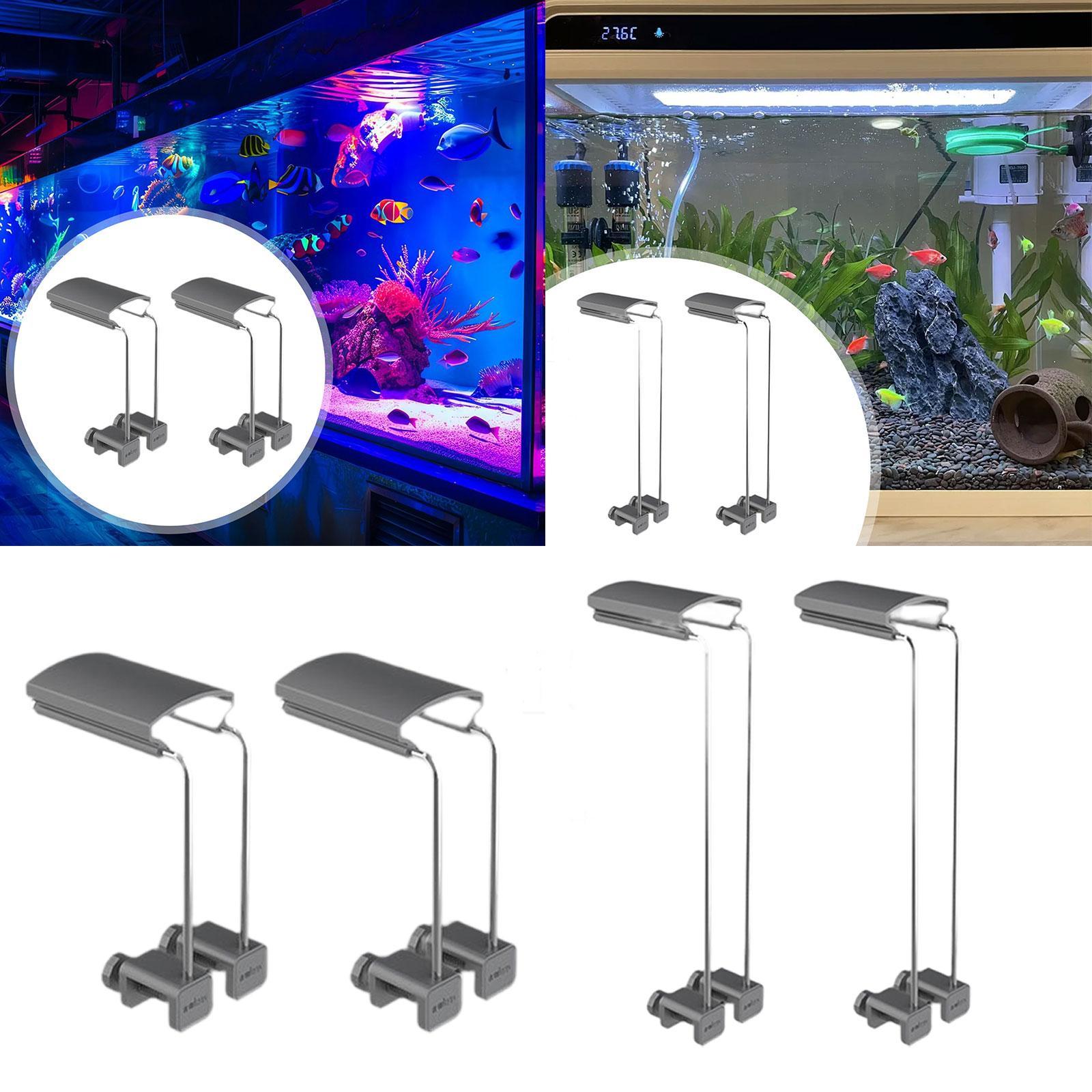 Aquarium Plant Holder - 2 Pieces Aquarium Lamp Holder As