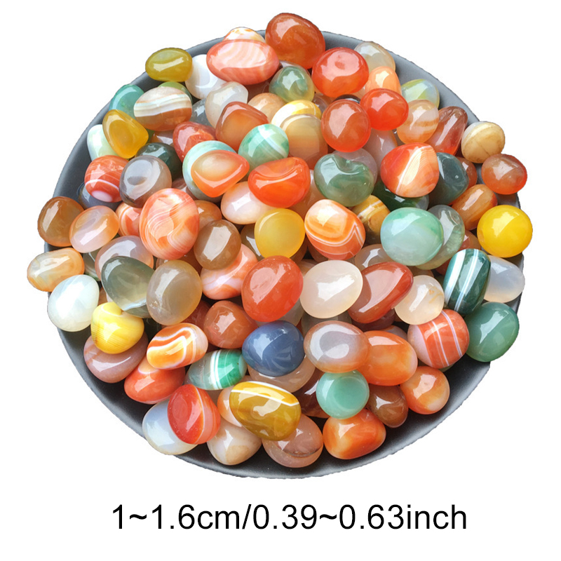 100/200g 1~1.6cm Colorful Pebb - огляд і ціна Planted Aquarium Air Stone