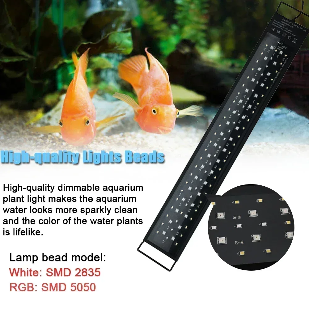 IP68 Waterproof Aquarium LED L - огляд і ціна Aquarium Plant Growth