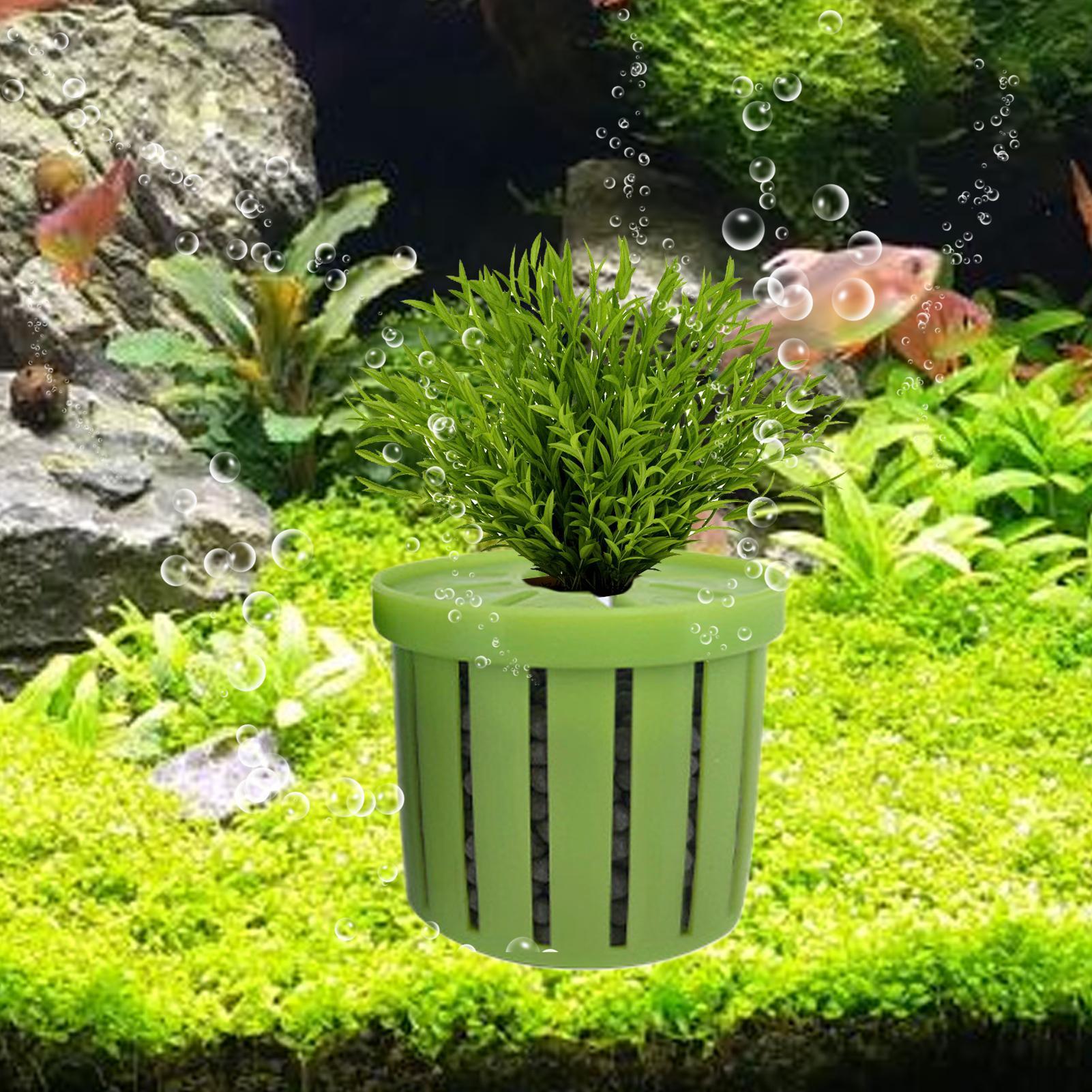 4 Pieces Aquarium Planter Pot  - огляд і ціна Aquarium Plant Holder