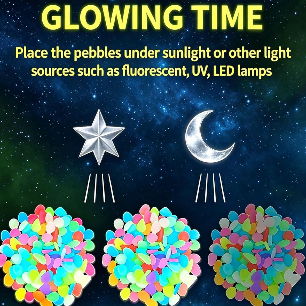 Colorful Glow In The Dark Lumi - огляд і ціна Aquarium For Planted Tank
