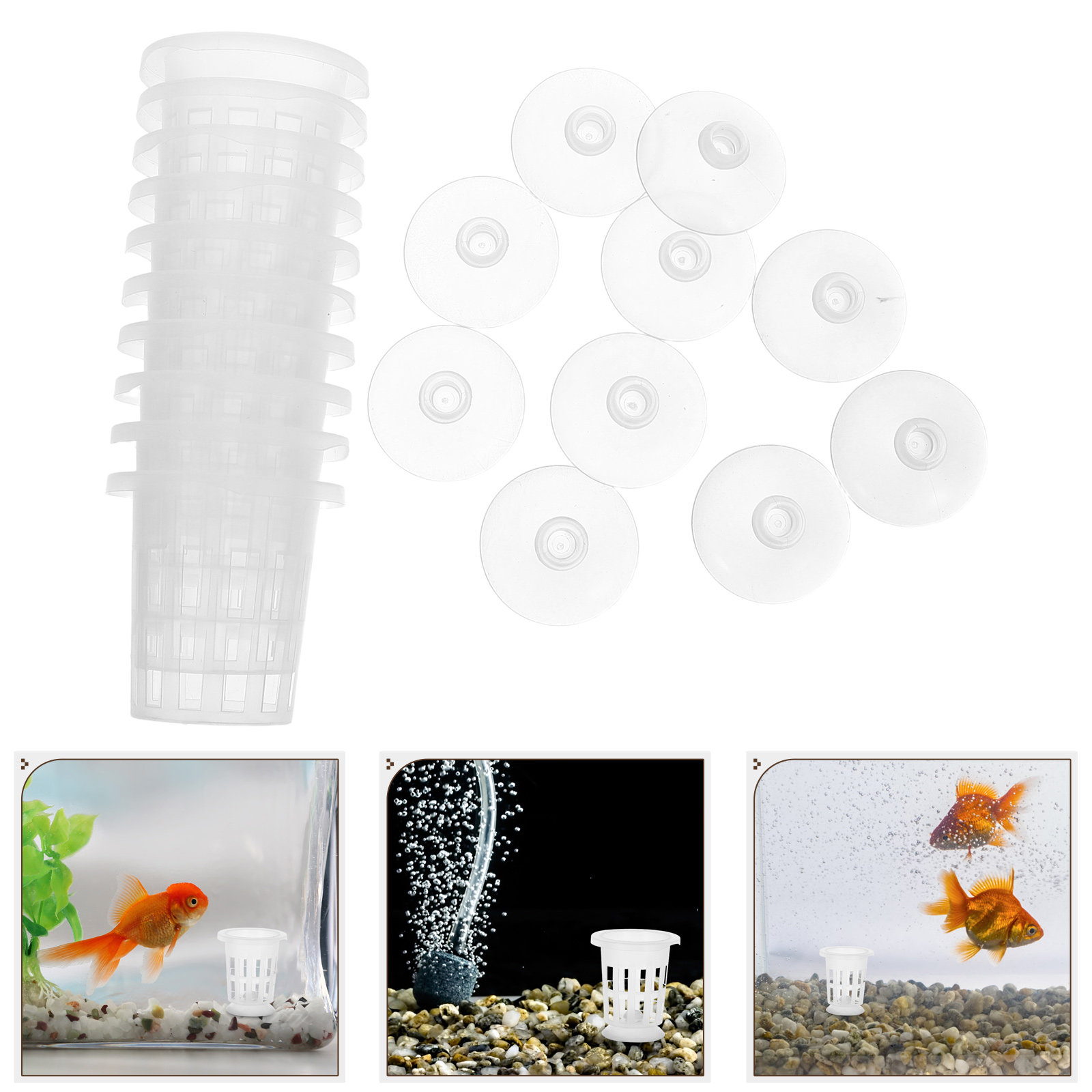 1Set Hydroponic Net Pot with S - огляд і ціна Aquarium For Planted Tank