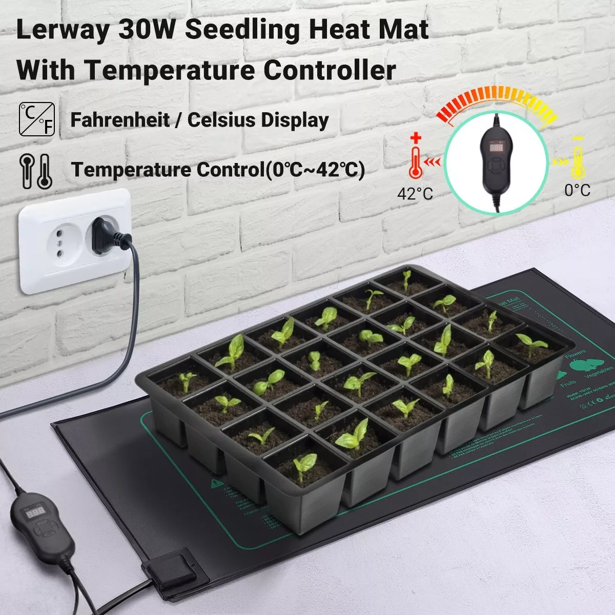 Lerway Plant Growth Heating Ma - огляд і ціна Planted Aquarium Heater