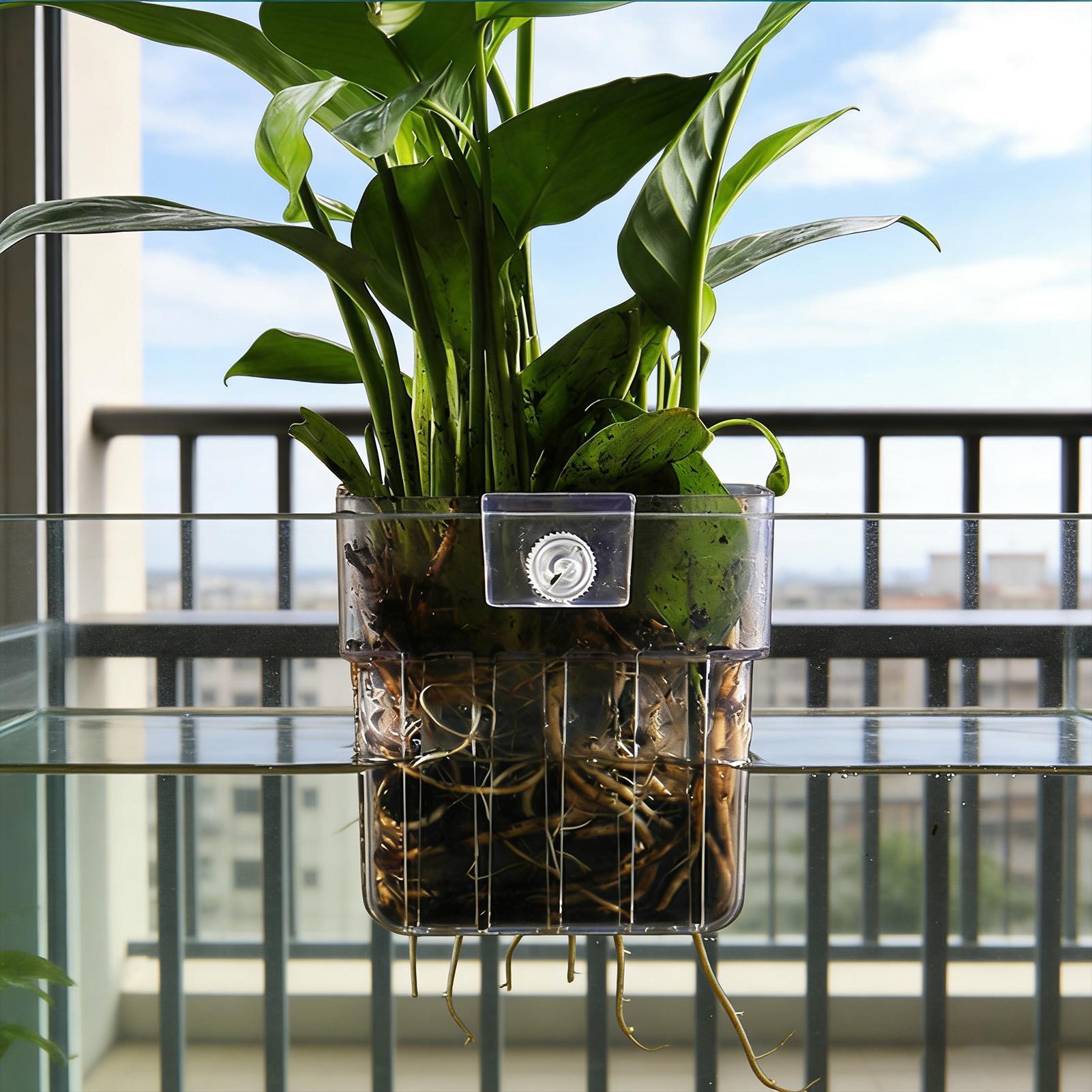 Aquarium Transparent Hanger Po - огляд і ціна Aquarium Plant Holder
