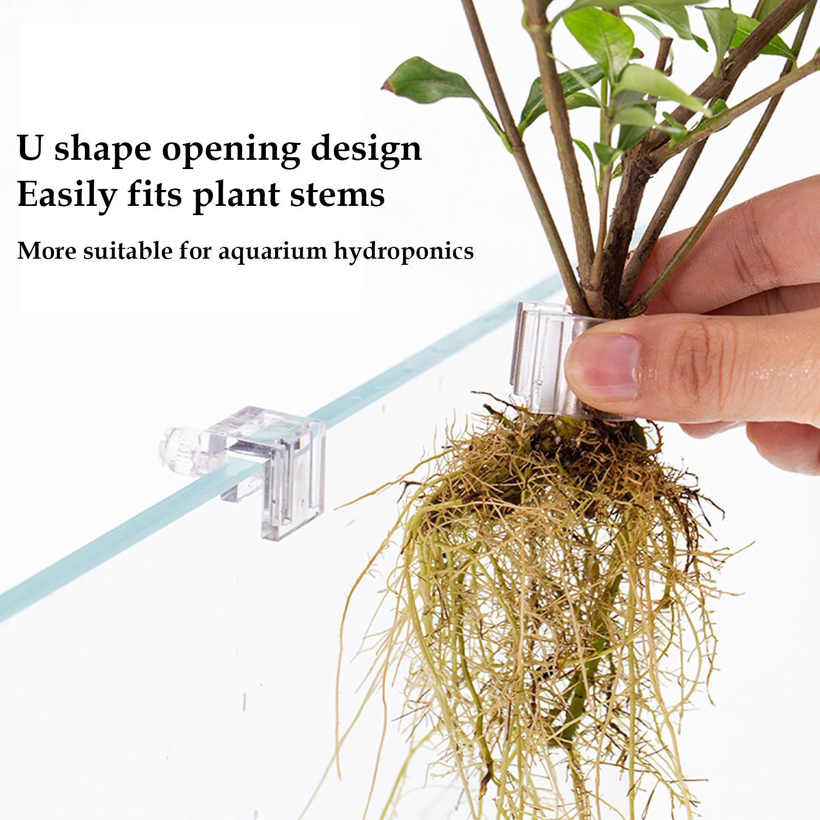 Fish Tank Plant Holder 6 Piece - огляд і ціна Aquarium Plant Holder