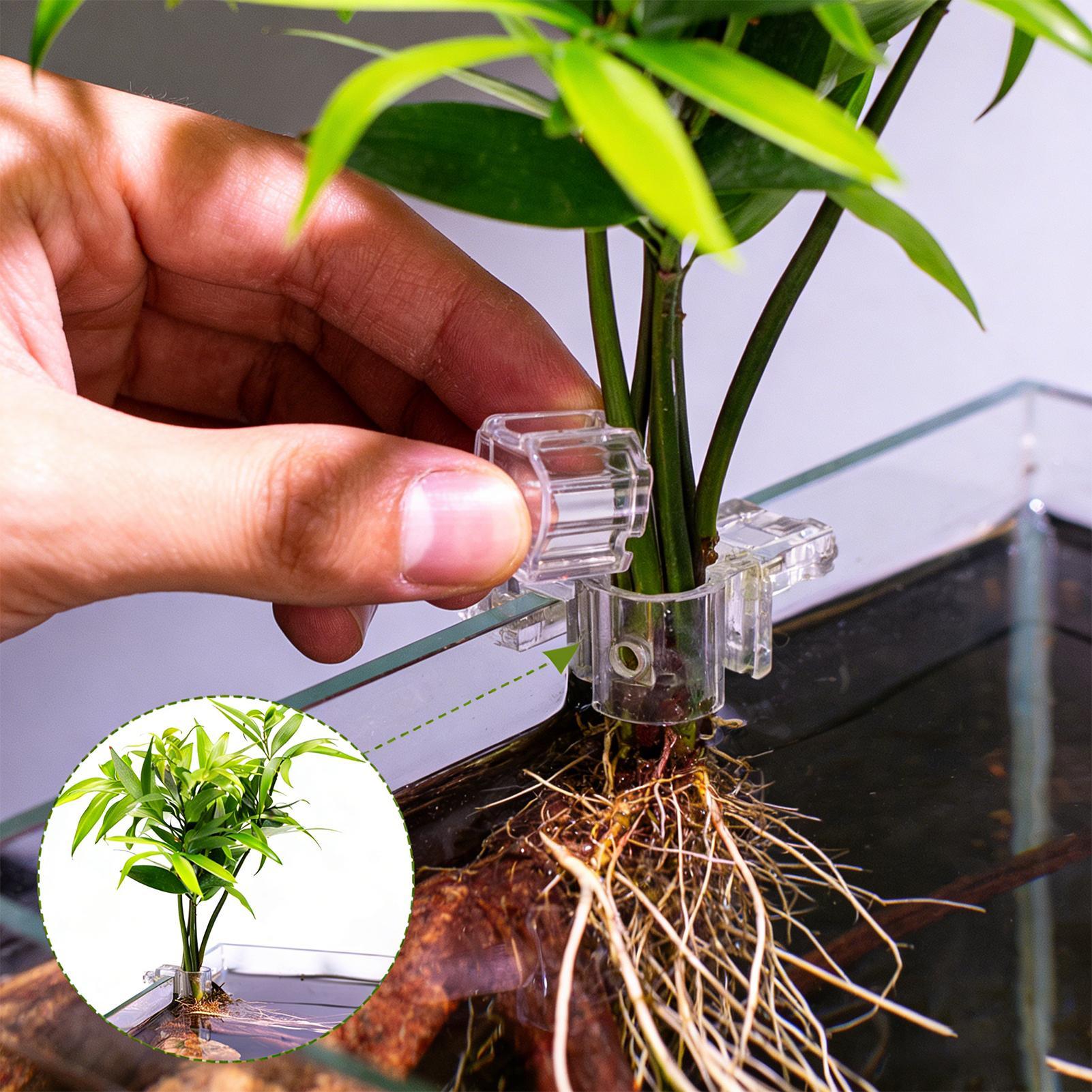 Fish Tank Plant Holder 6 Piece - огляд і ціна Aquarium Plant Holder