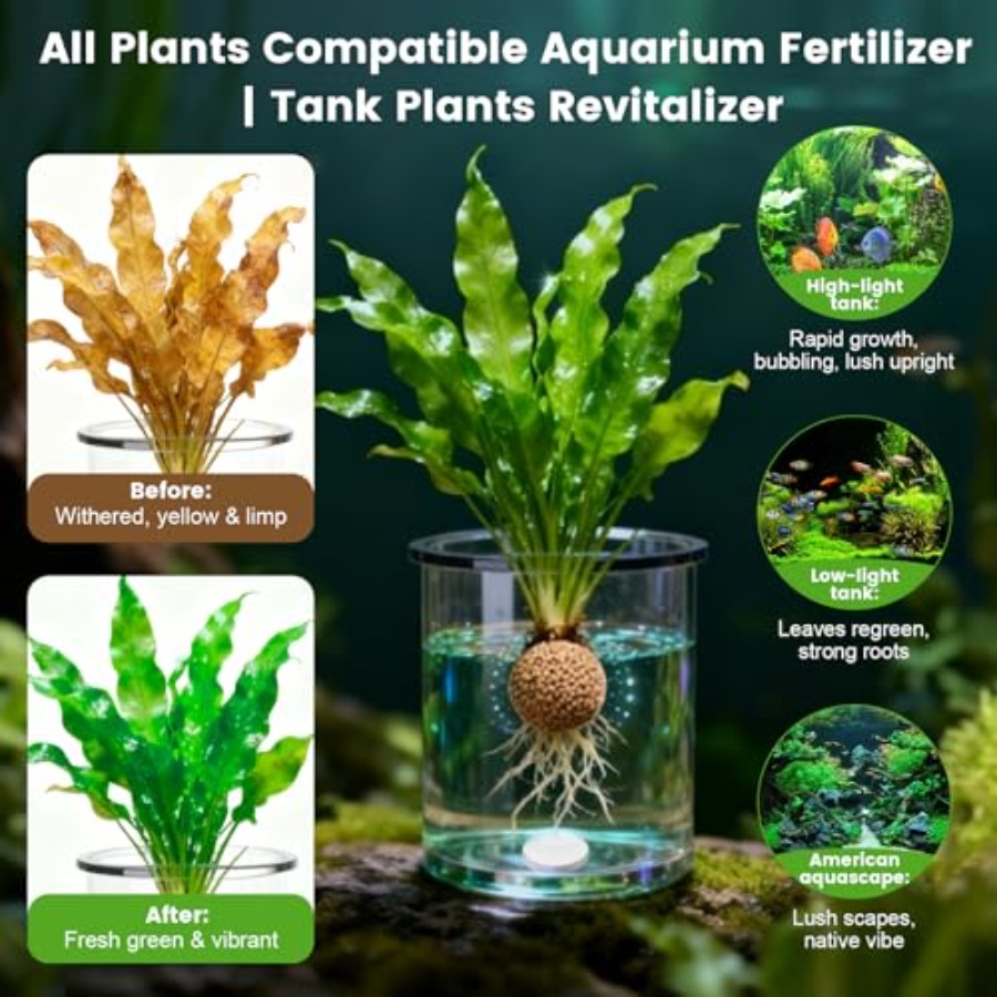 Root Tabs, Aquarium Plant Fert - огляд і ціна Planted Aquarium Fertilizer