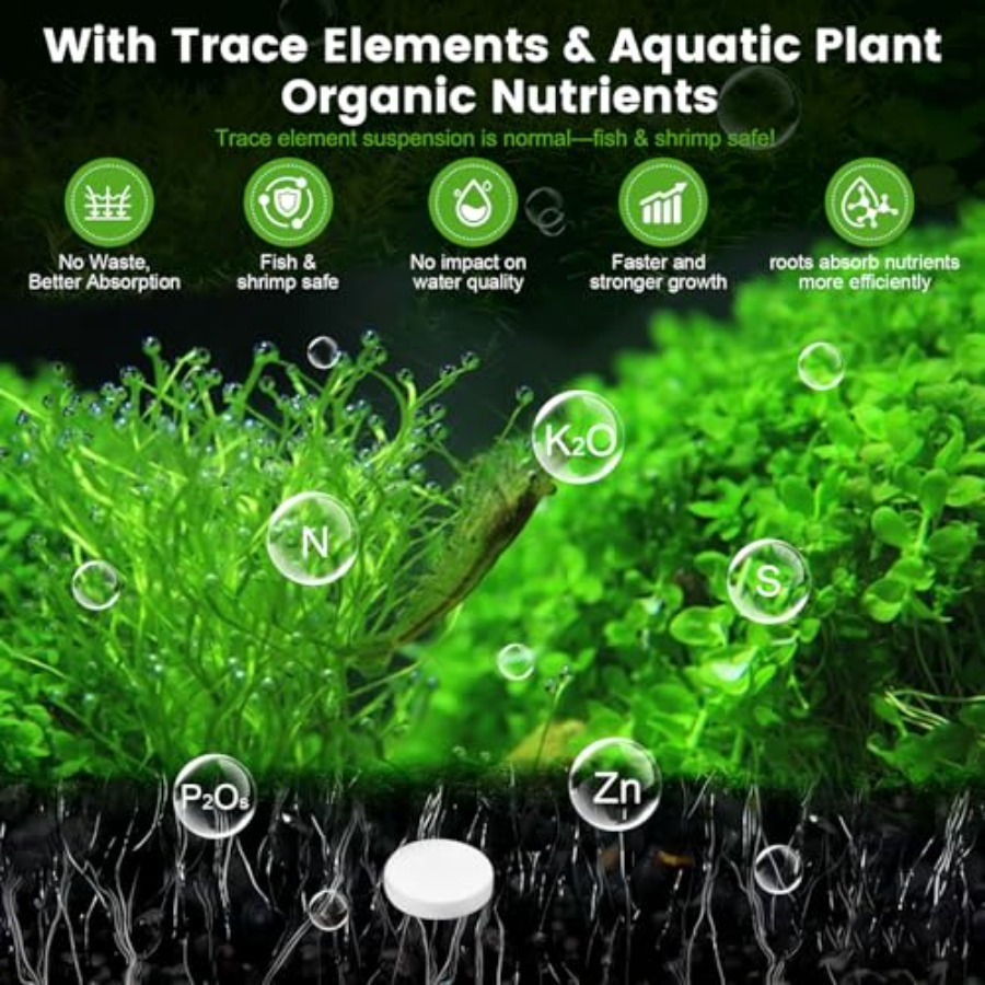 Root Tabs, Aquarium Plant Fert - огляд і ціна Planted Aquarium Fertilizer