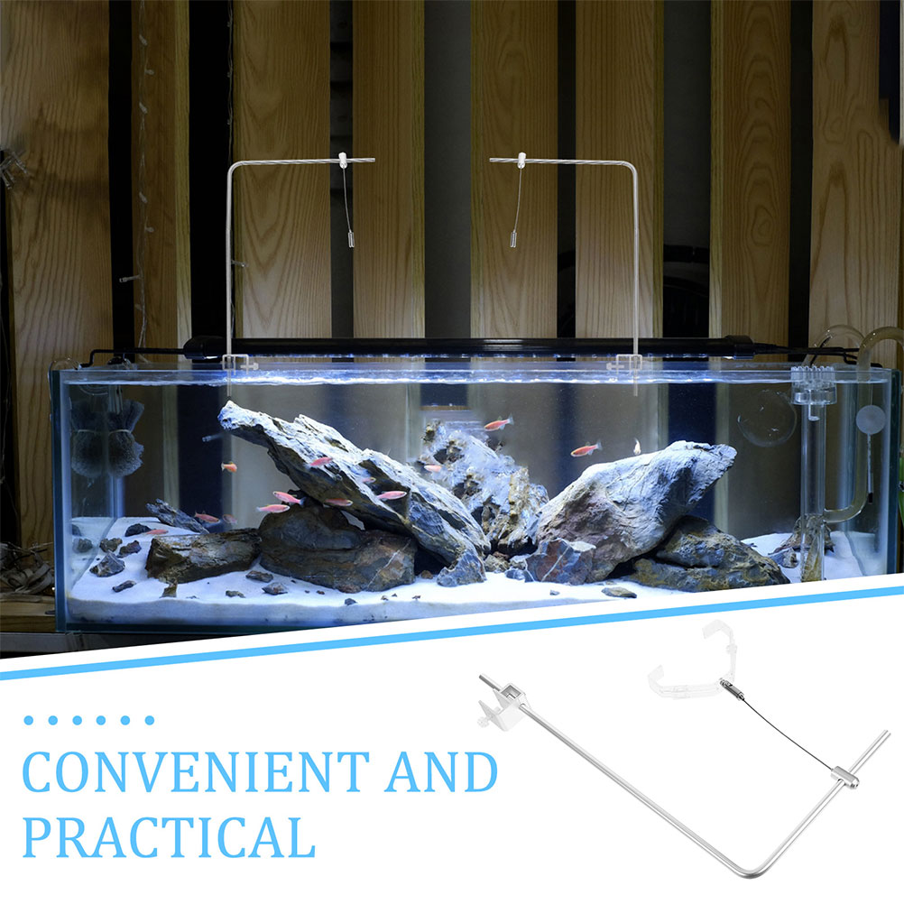 2pcs Aquarium Light Holder Wit - огляд і ціна Aquarium Plant Holder