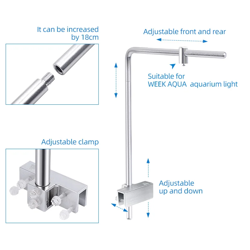 Week Aqua Light Stand Universa - огляд і ціна Aquarium Plant Holder